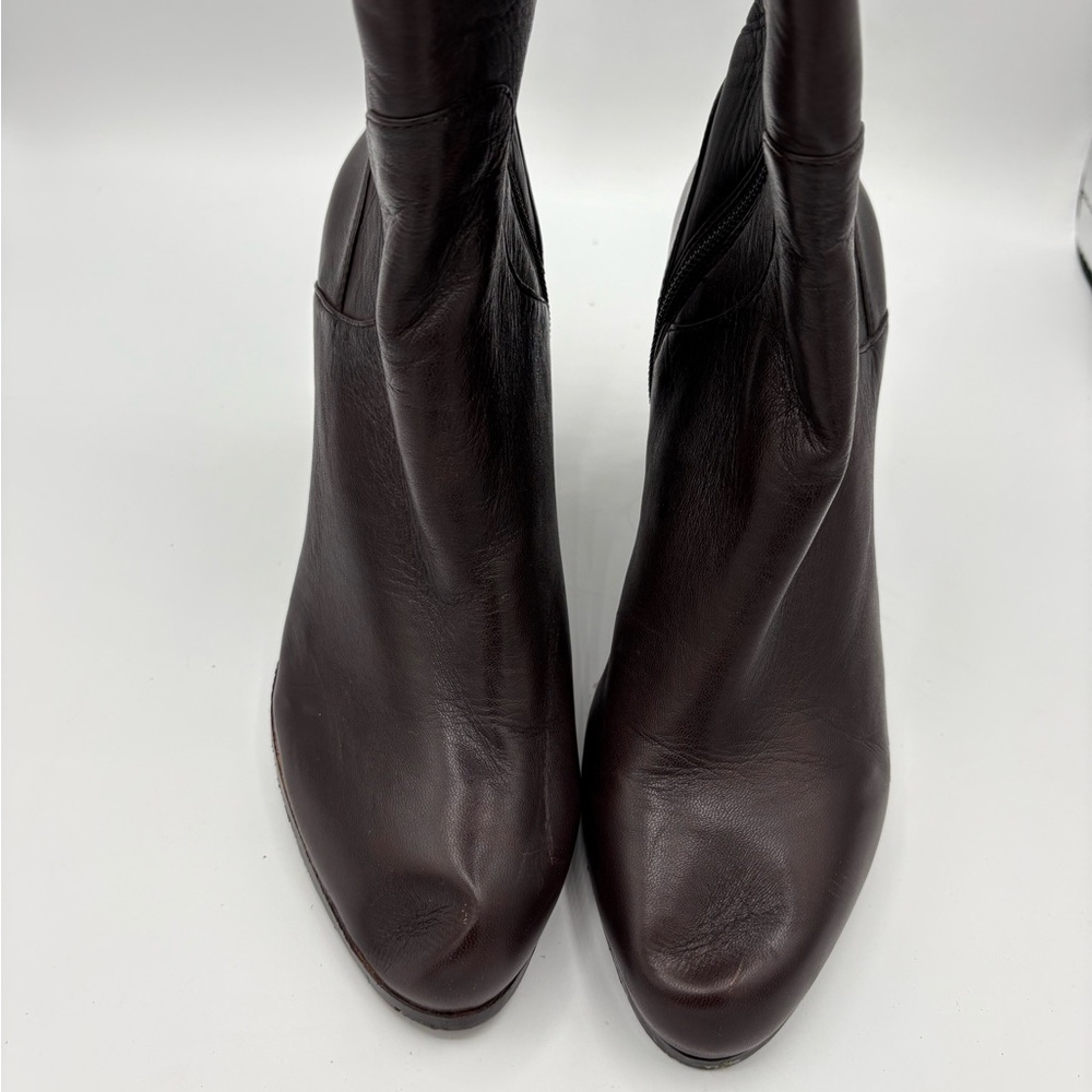 Antonio Melani Brown Leather Boots 7M - Picture 2 of 4